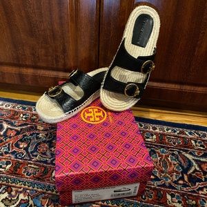 ⭐️Tory Burch SELBY two strap espadrille slide⭐️
